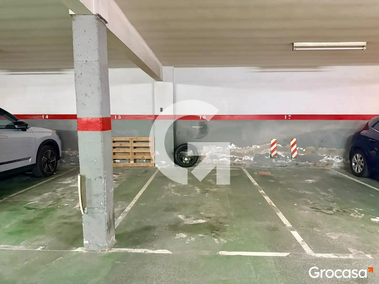 Parking of Flat for sale in El Prat de Llobregat  with Air Conditioner, Heating and Oven