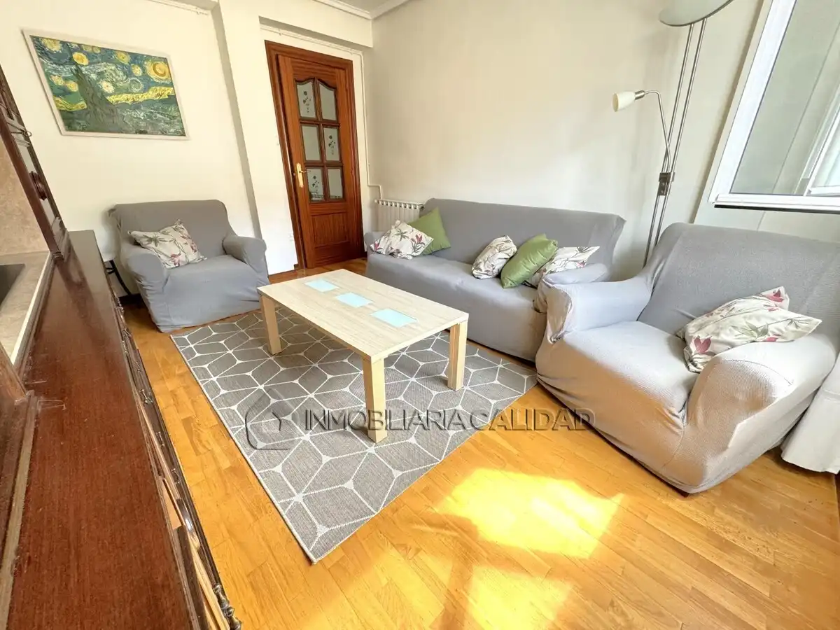Sala de estar de Piso de alquiler en Burgos con Calefacción y Amueblado