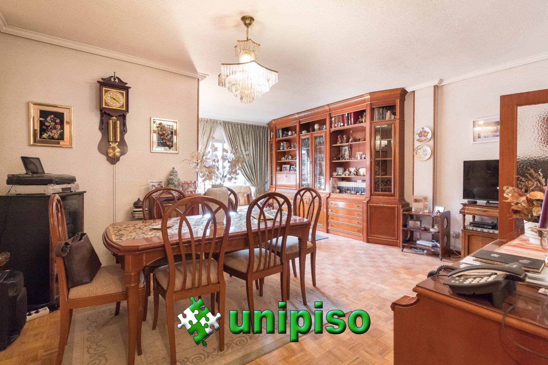 Dining room of Flat for sale in  Madrid Capital  with Air Conditioner, Heating and Terrace
