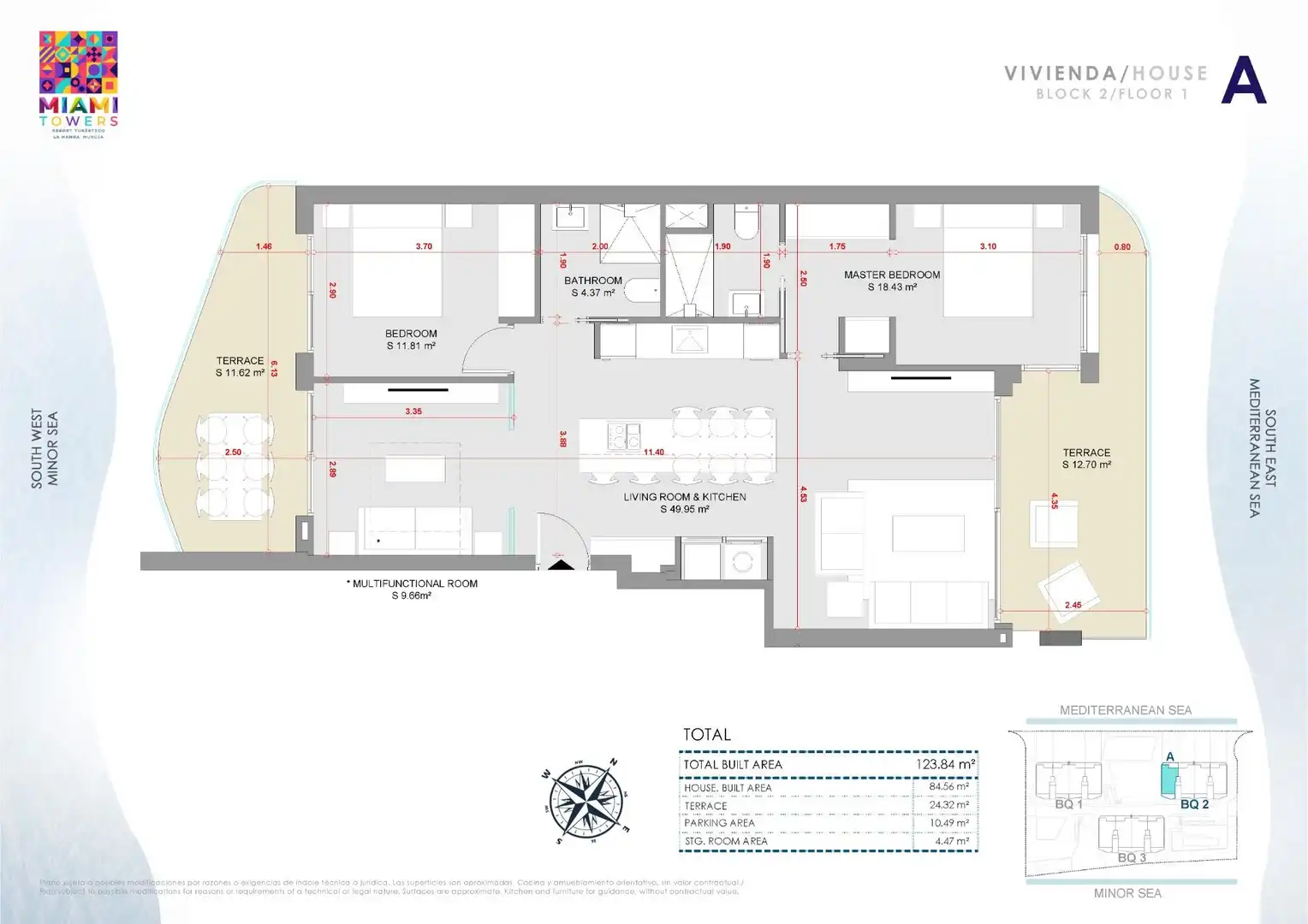 Apartament en venda en La Manga del Mar Menor