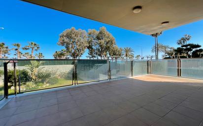 Terrace of Apartment for sale in Benicasim / Benicàssim  with Air Conditioner, Heating and Storage room
