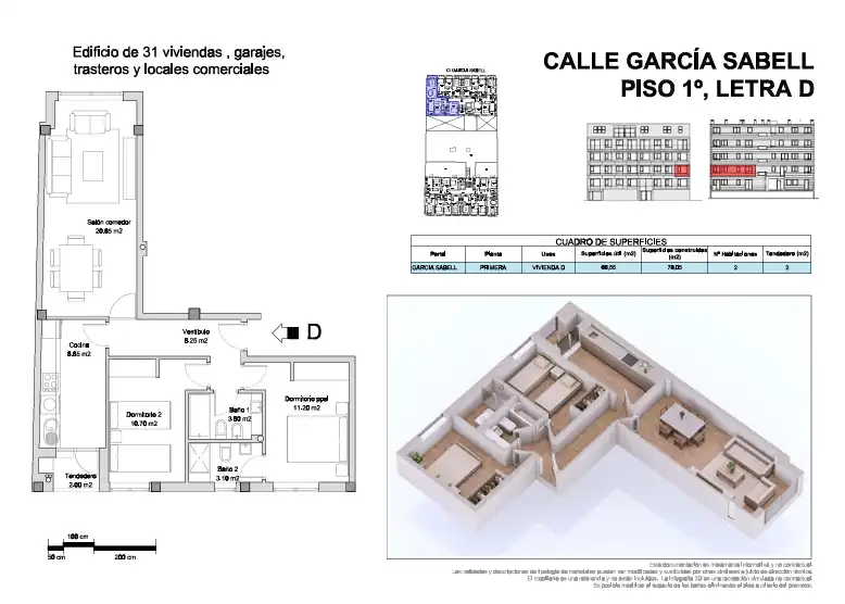 Pis d'obra nova amb terrassa en venda a Rúa Reis Magos 23, imagen 6