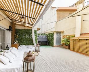 Terrace of Apartment for sale in  Barcelona Capital  with Air Conditioner, Heating and Private garden