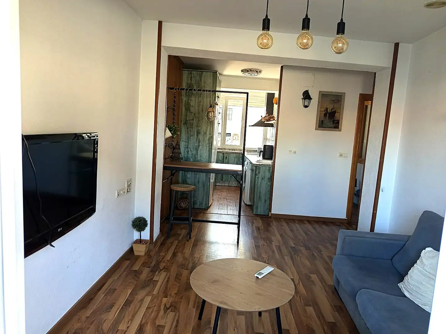 Sala de estar de Piso en venta en Maracena con Lavadora, Microondas y Balcón