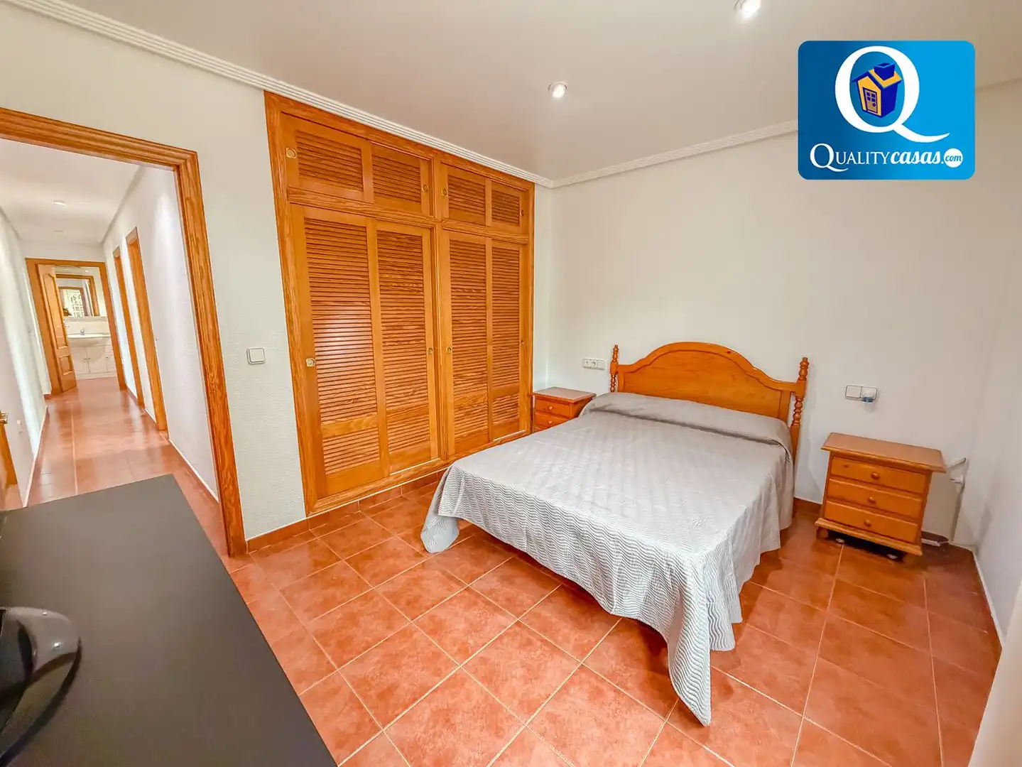 Bedroom of Houses for sale in Mutxamel  with Air Conditioner, Heating and Terrace
