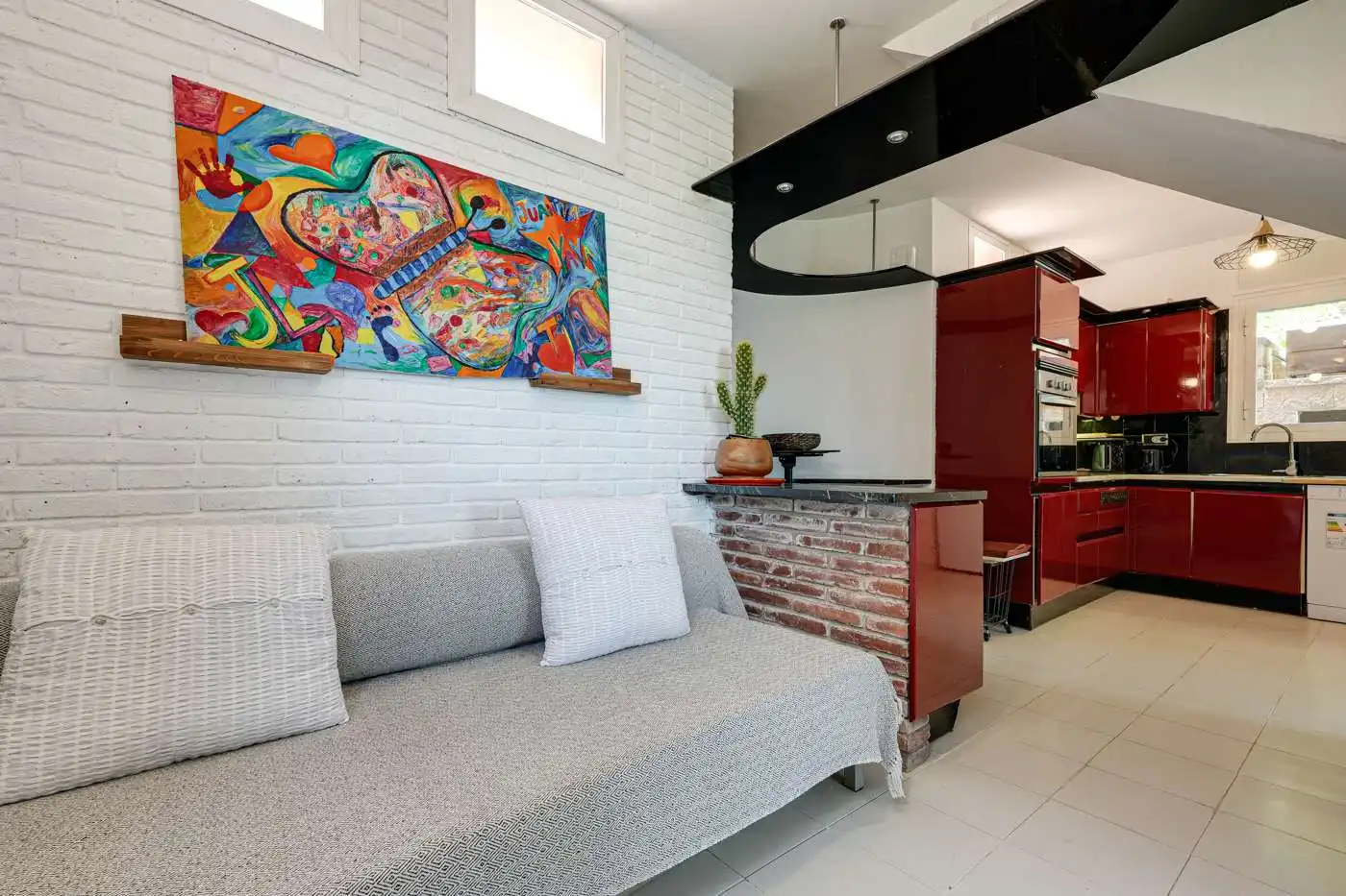 Sala de estar de Casa o chalet en venta en Tossa de Mar con Aire acondicionado, Jardín privado y Terraza