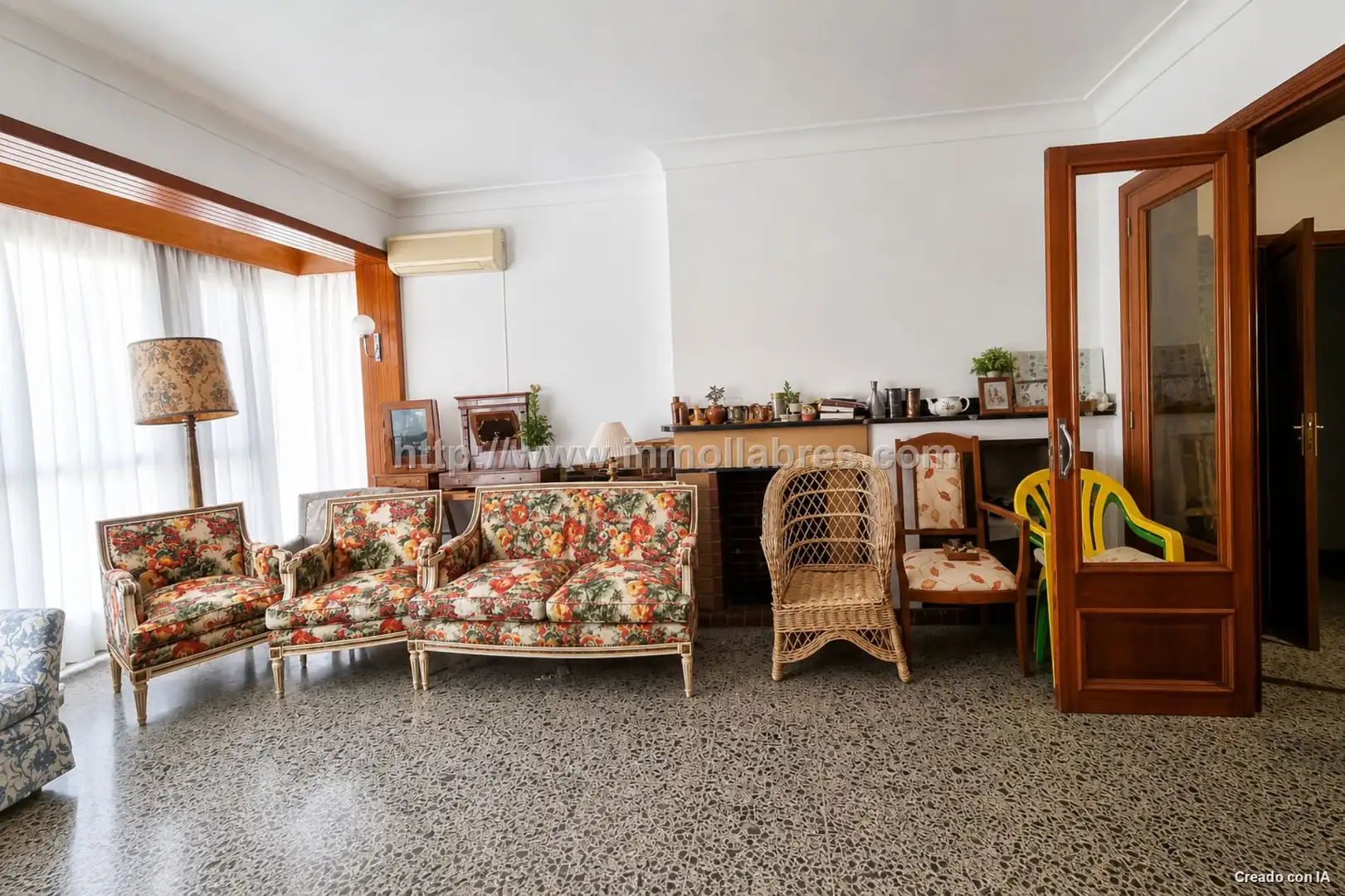 Living room of Flat for sale in Inca  with Air Conditioner, Heating and Terrace