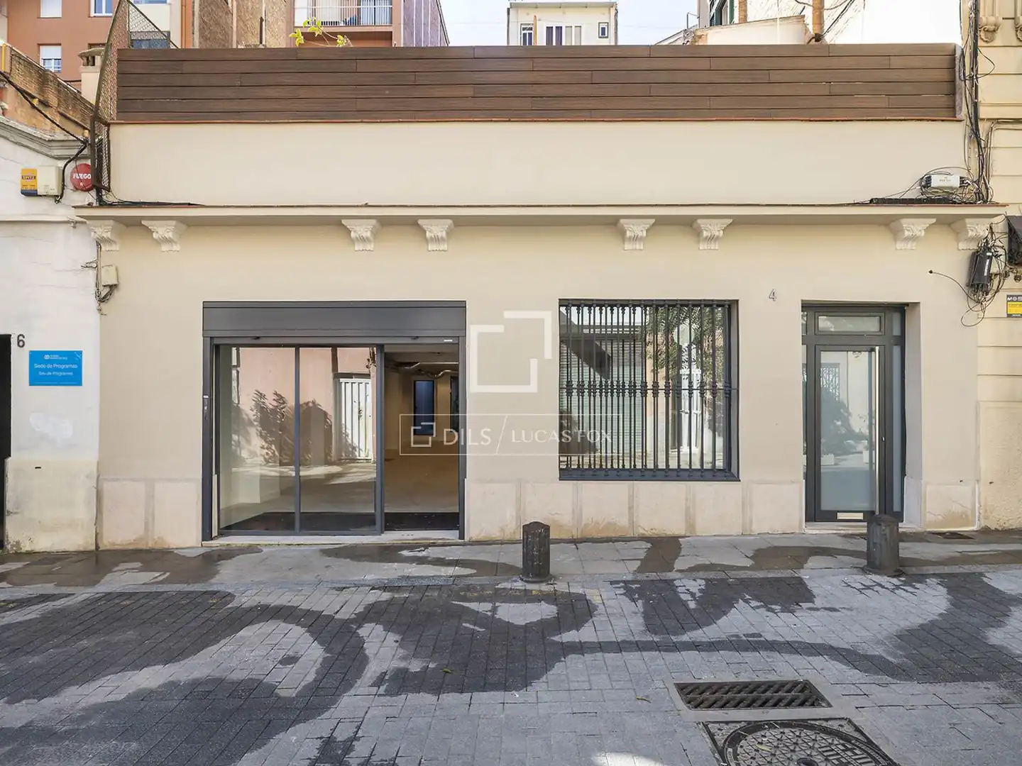 Außenansicht von Loft zum Verkauf in Barcelona mit Klimaanlage und Heizung
