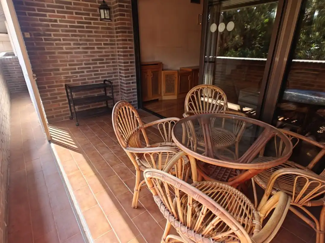 Terrasse von Maisonette zur Miete in Murcia mit Klimaanlage, Heizung und Parkett