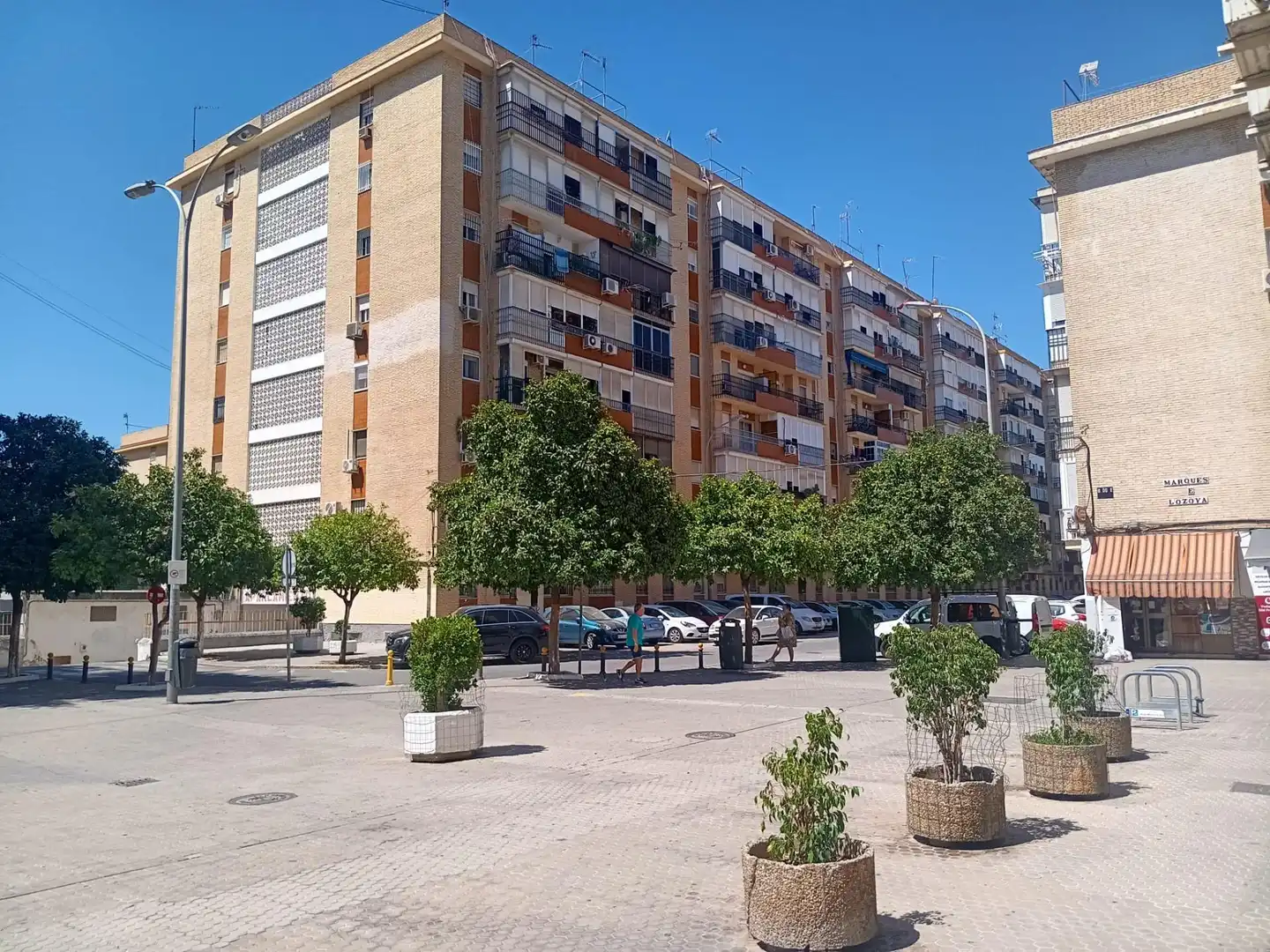 Vista exterior de Pis en venda en Sevilla