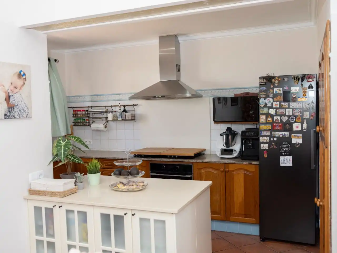 Cocina de Casa o chalet en venta en Sant Lluís con Aire acondicionado, Terraza y Piscina
