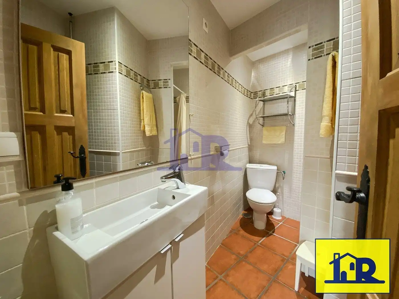 Badezimmer von Wohnung zum Verkauf in Cuenca mit Heizung und Möbliert