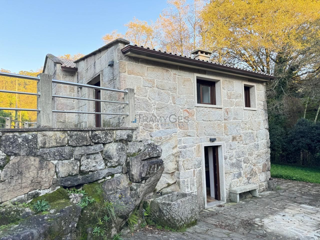 Vista exterior de Casa o xalet en venda en Gondomar amb Calefacció, Jardí privat i Terrassa