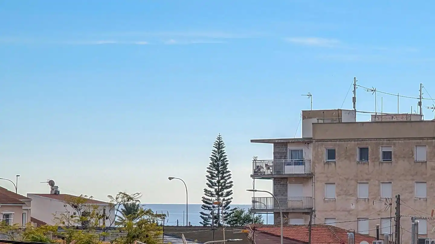 Außenansicht von Wohnung zum Verkauf in Santa Pola mit Klimaanlage, Terrasse und Schwimmbad
