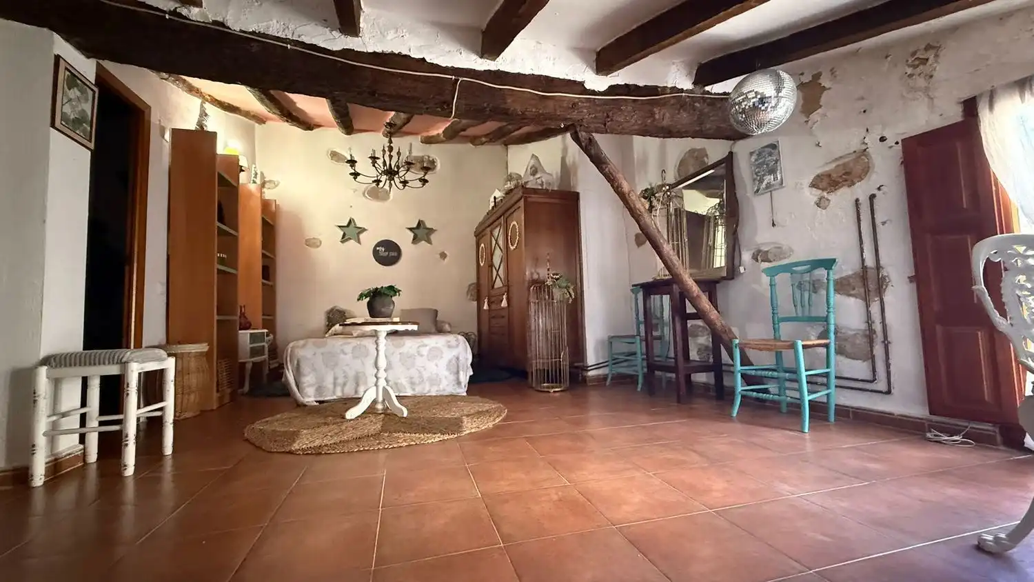 Sala de estar de Casa o chalet en venta en Sueras / Suera con Terraza y Trastero