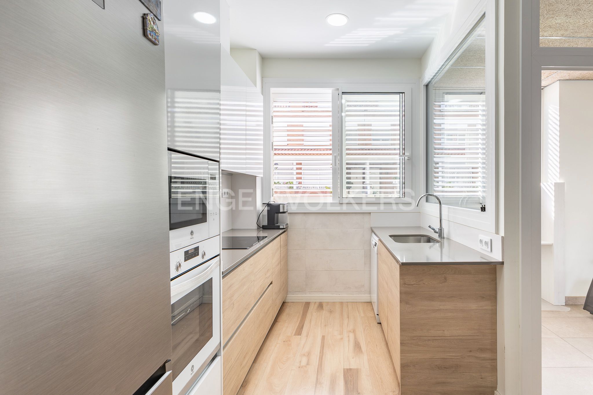 Kitchen of Apartment for sale in Mollet del Vallès  with Air Conditioner, Heating and Storage room