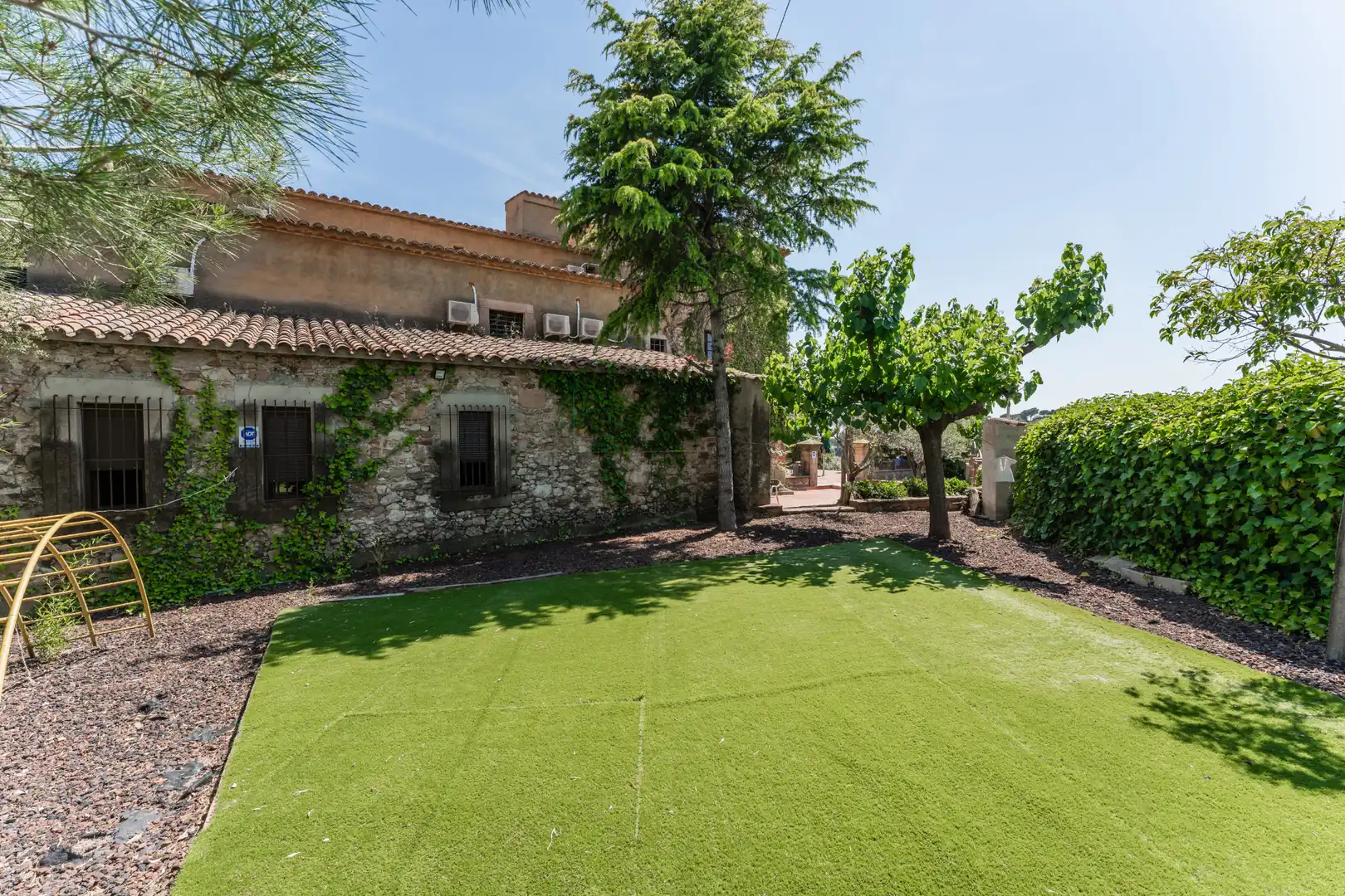 Jardí de Casa o xalet en venda en Bigues i Riells del Fai amb Aire condicionat, Calefacció i Jardí privat