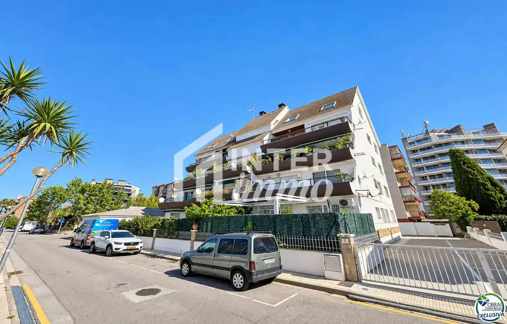 Exterior view of Study for sale in Roses  with Air Conditioner, Terrace and Furnished