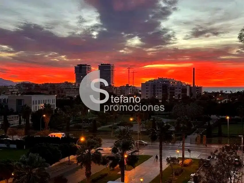 Vista exterior de Piso en venta en Málaga con Aire acondicionado, Calefacción y Terraza