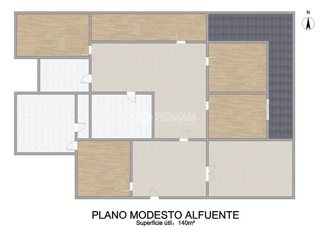 Piso en venta en Palencia con Calefacción, Parquet y Terraza