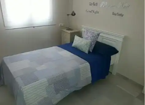 Bedroom of Flat for rent in Algeciras  with Air Conditioner and Furnished