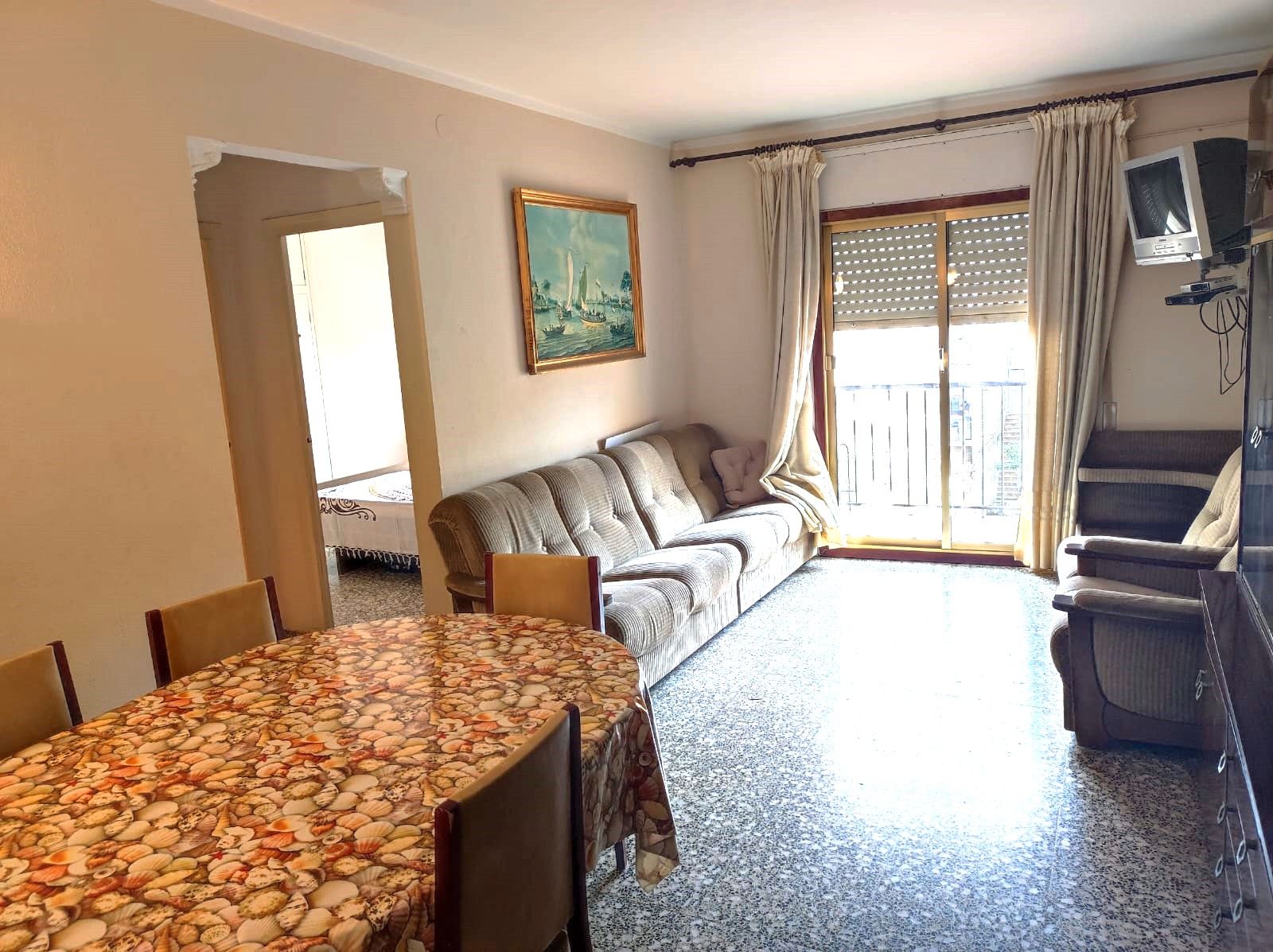 Bedroom of Flat for sale in Cambrils  with Air Conditioner, Furnished and Balcony