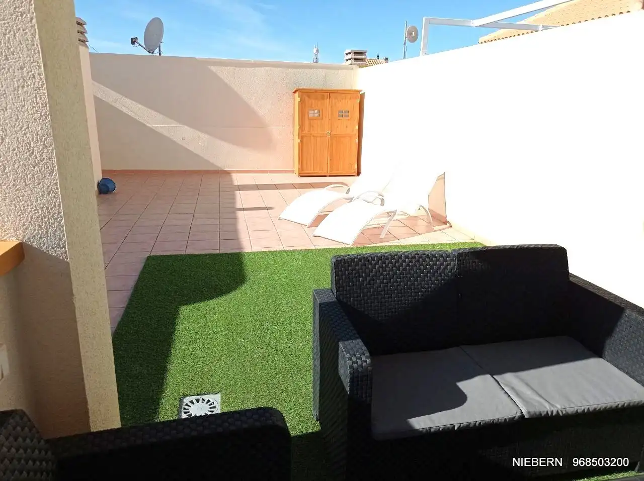 Terrasse von Wohnung zur Miete in Cartagena mit Terrasse, Möbliert und Waschmaschine