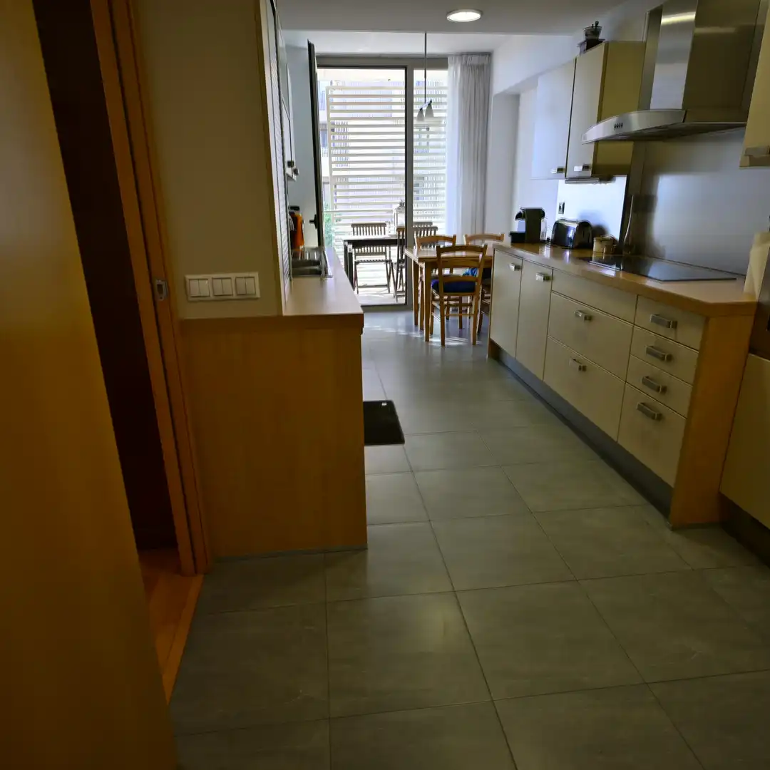 Kitchen of Flat for sale in Mataró  with Heating, Private garden and Terrace