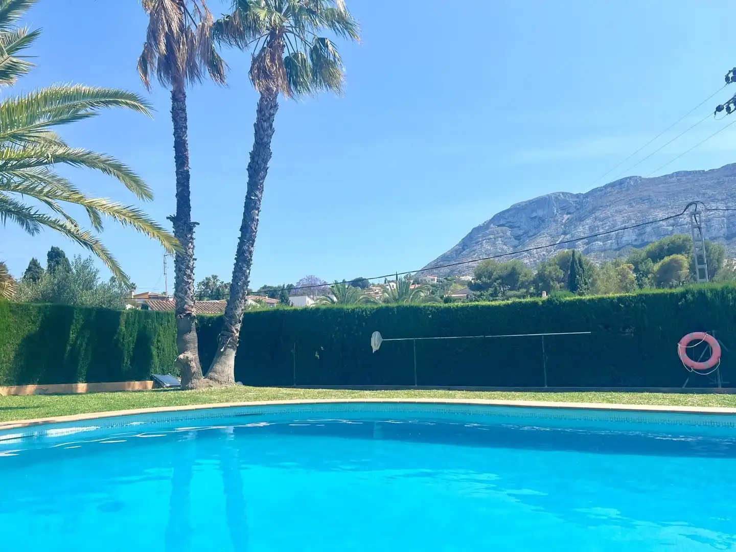 Swimming pool of Detached homes for sale in Dénia  with Air Conditioner, Terrace and Community pool