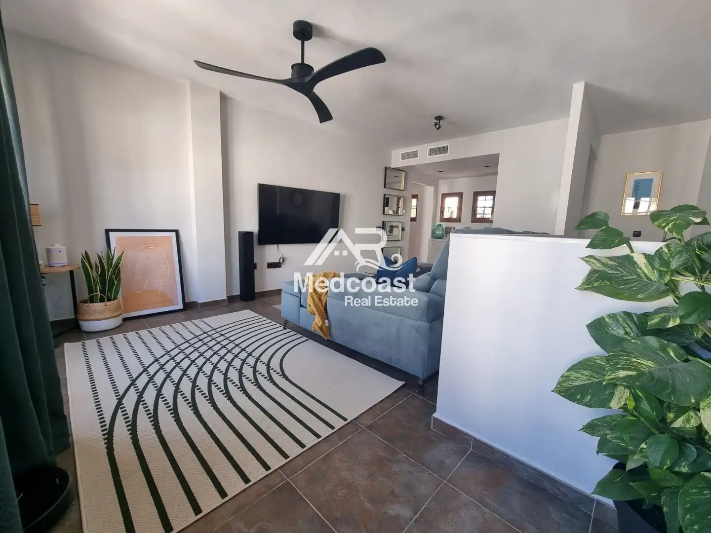 Wohnzimmer von Haus oder Chalet zum Verkauf in Sorbas mit Klimaanlage, Terrasse und Möbliert