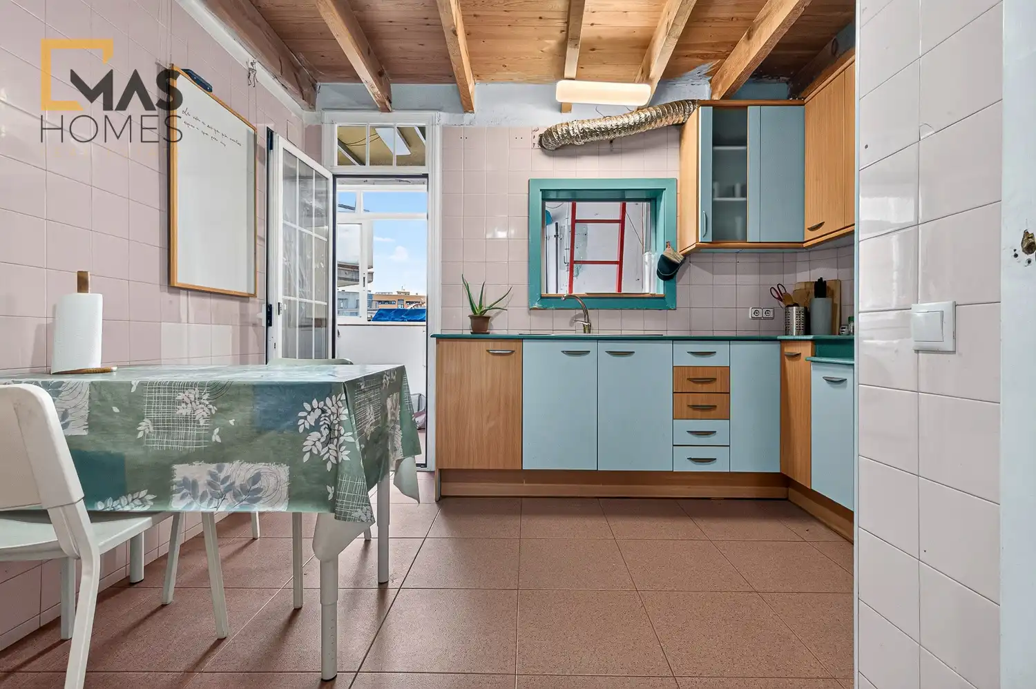 Kitchen of Attic for sale in Barcelona  with Furnished and Balcony