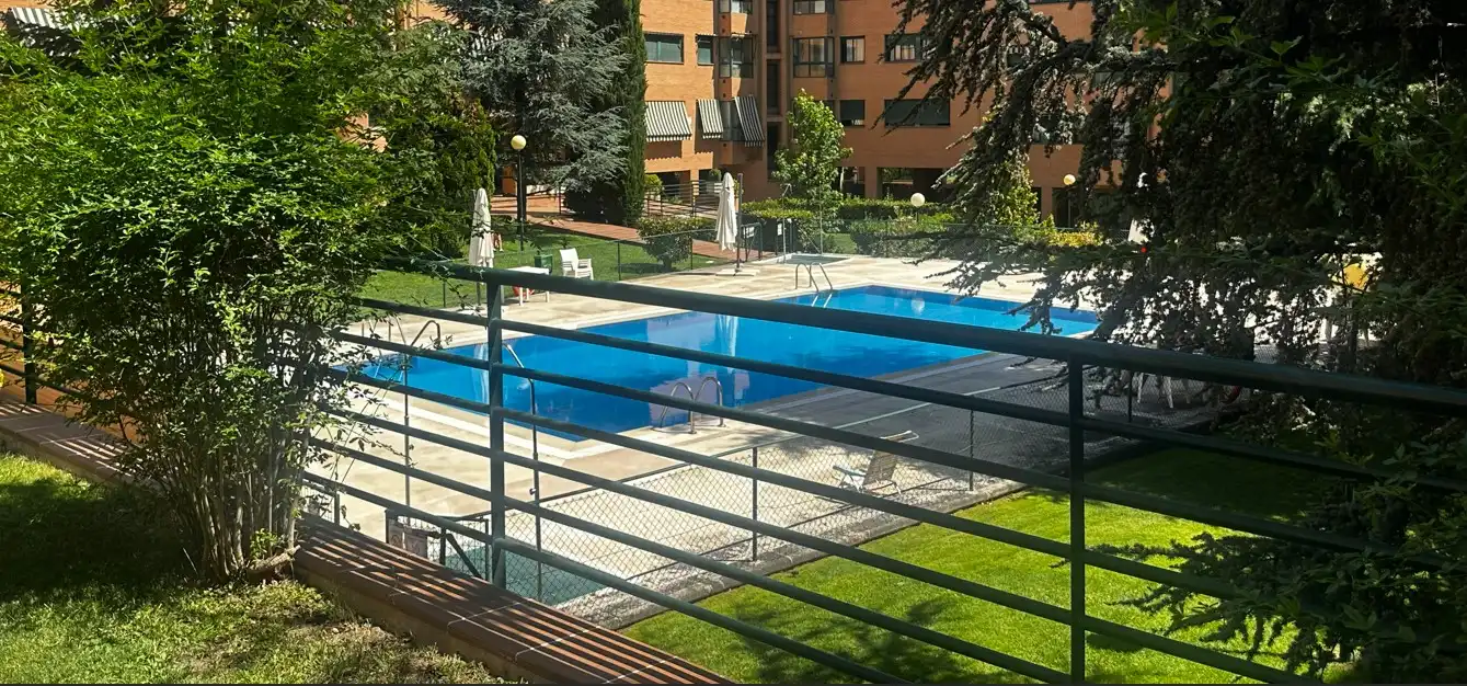 Piscina de Pis en venda en Madrid amb Aire condicionat, Calefacció i Parquet