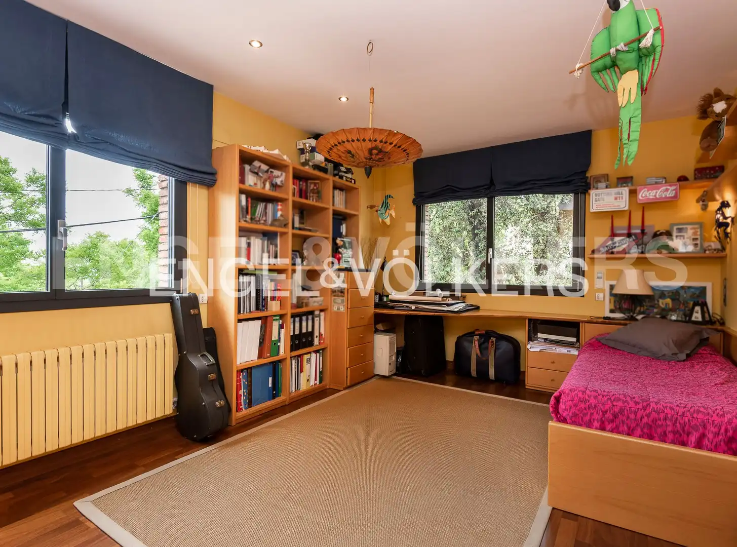 Bedroom of Houses for sale in Sant Cugat del Vallès  with Air Conditioner, Heating and Private garden