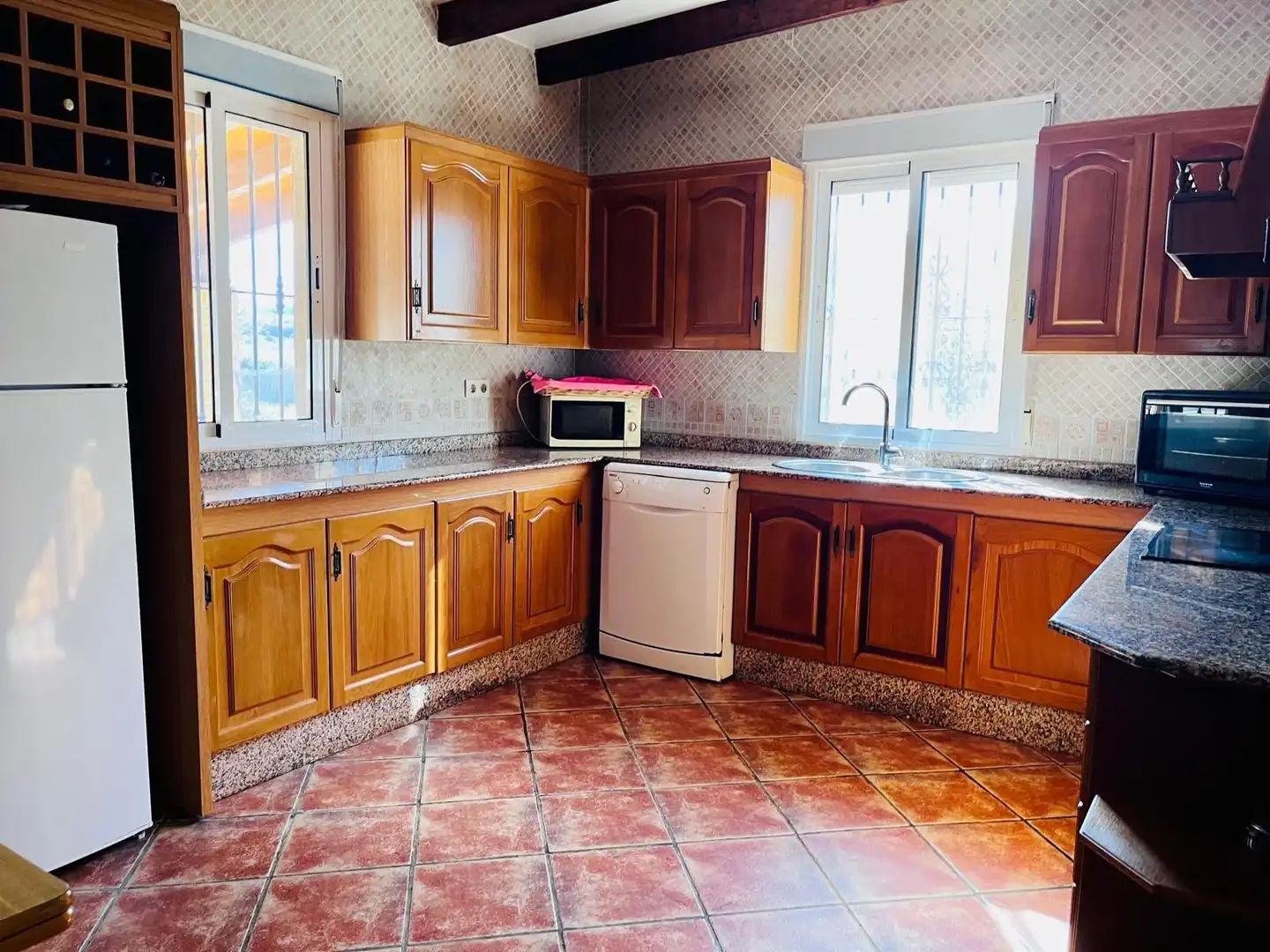 Kitchen of Houses for sale in Aspe  with Terrace, Swimming Pool and Furnished