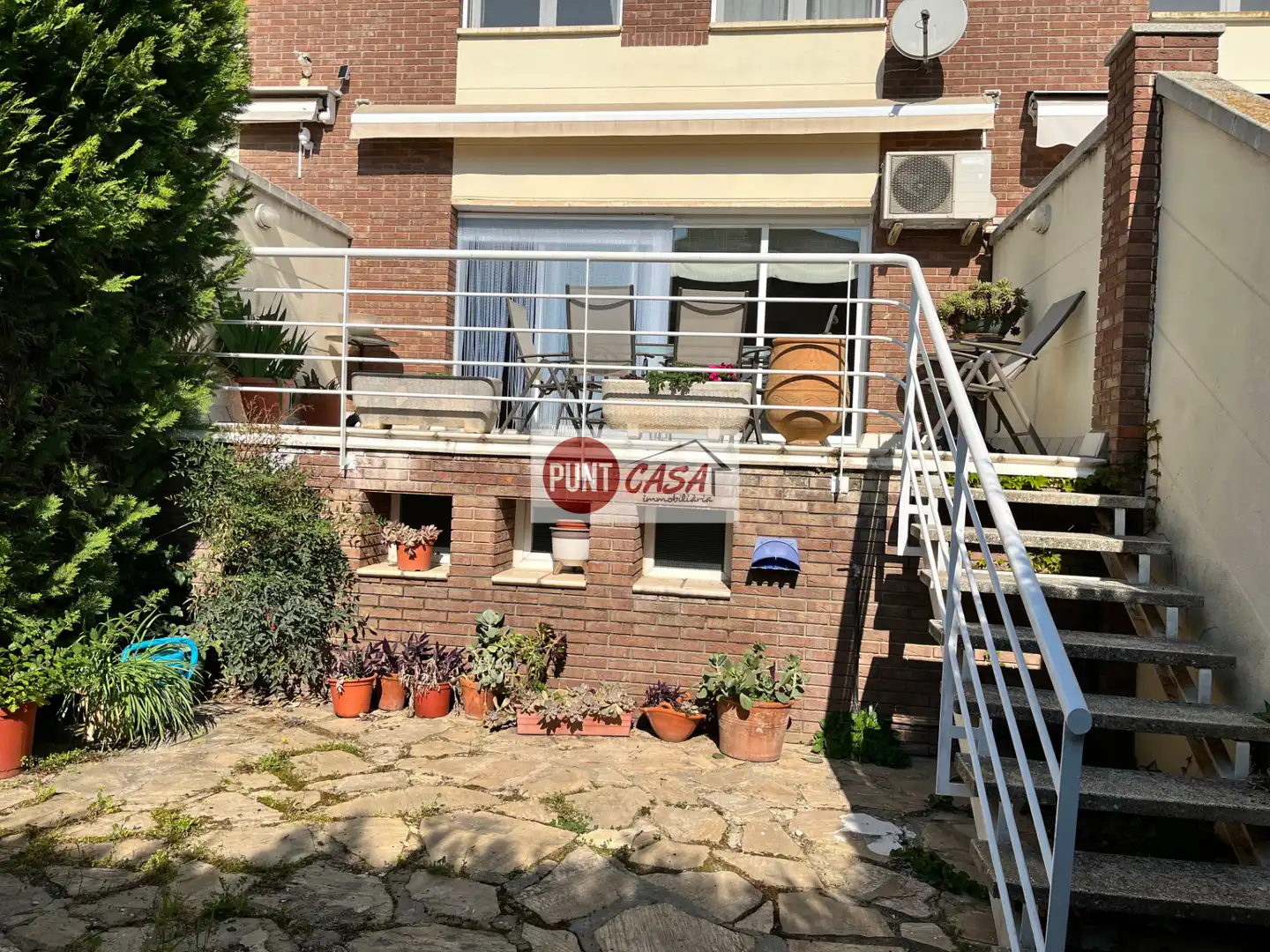 Terrassa de Casa adosada en venda en Benavent de Segrià amb Aire condicionat, Calefacció i Jardí privat