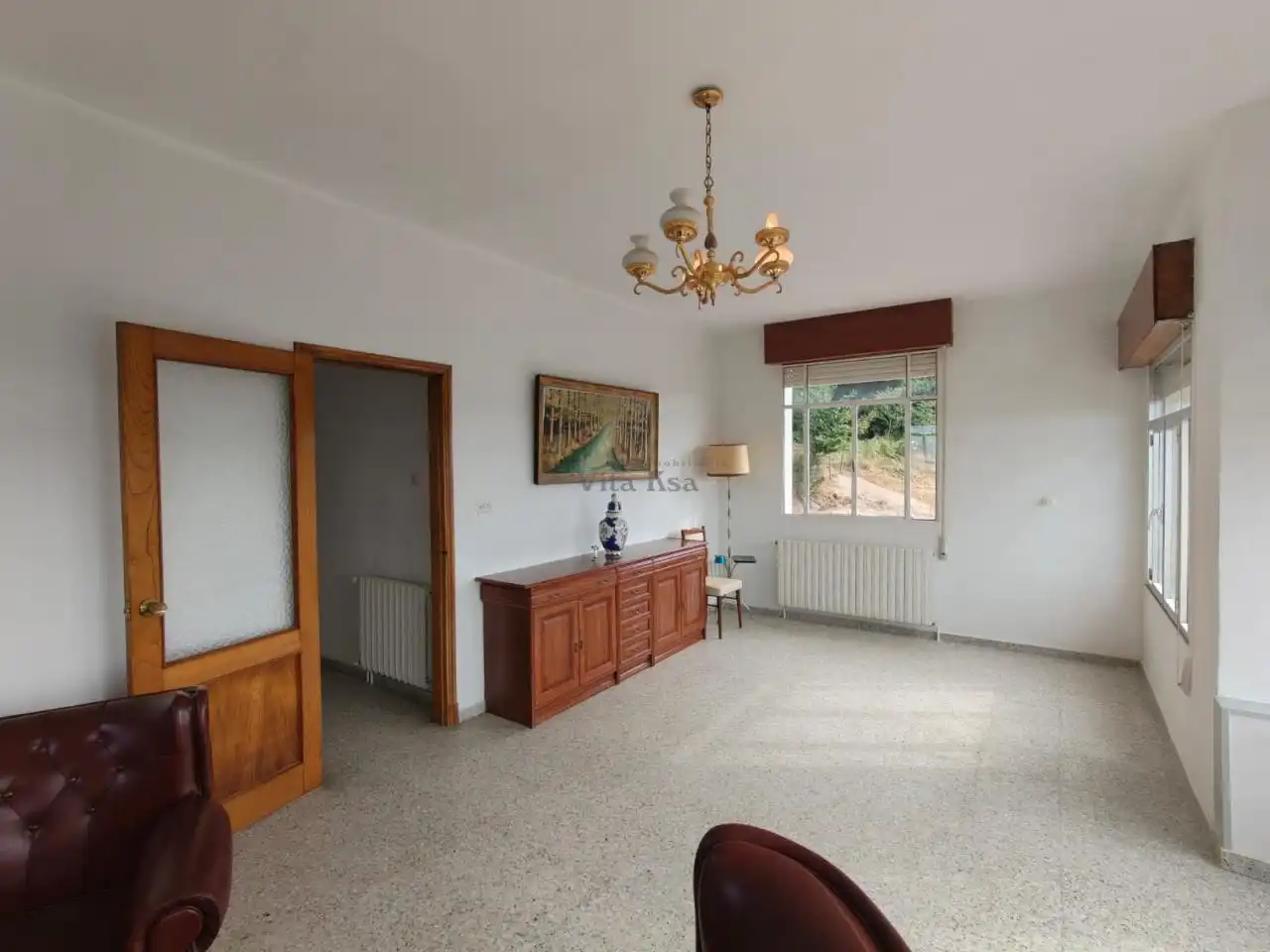 Sala d'estar de Casa o xalet en venda en Allariz amb Calefacció, Jardí privat i Traster