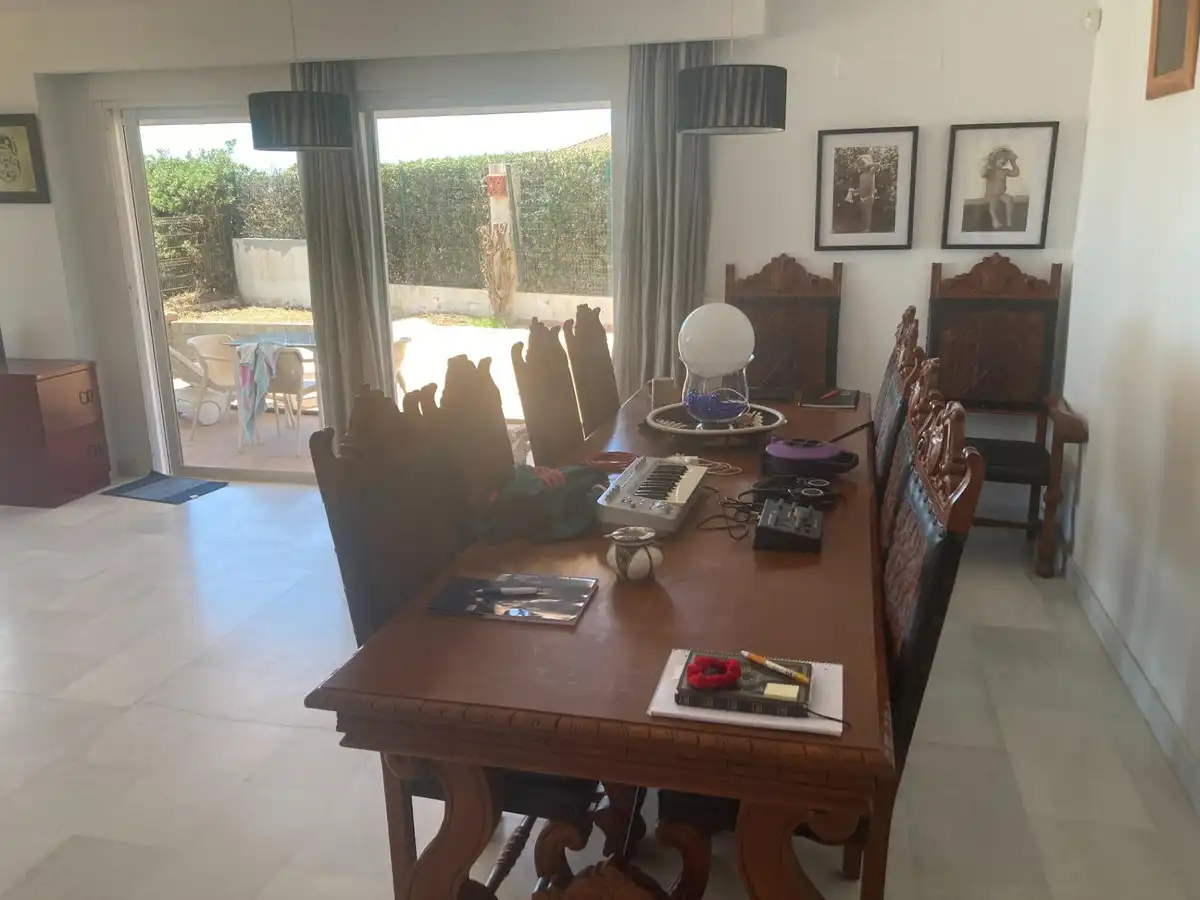 Comedor de Casa adosada en venta en Estepona con Aire acondicionado, Terraza y Amueblado