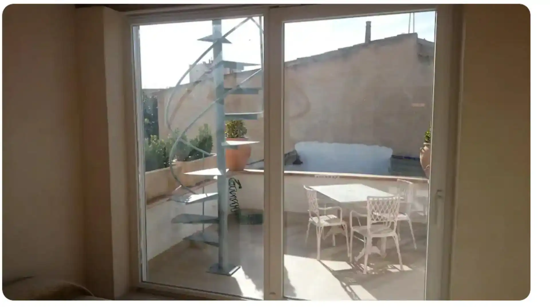 Terrassa de Loft de lloguer en  Palma de Mallorca amb Parquet, Moblat i Forn