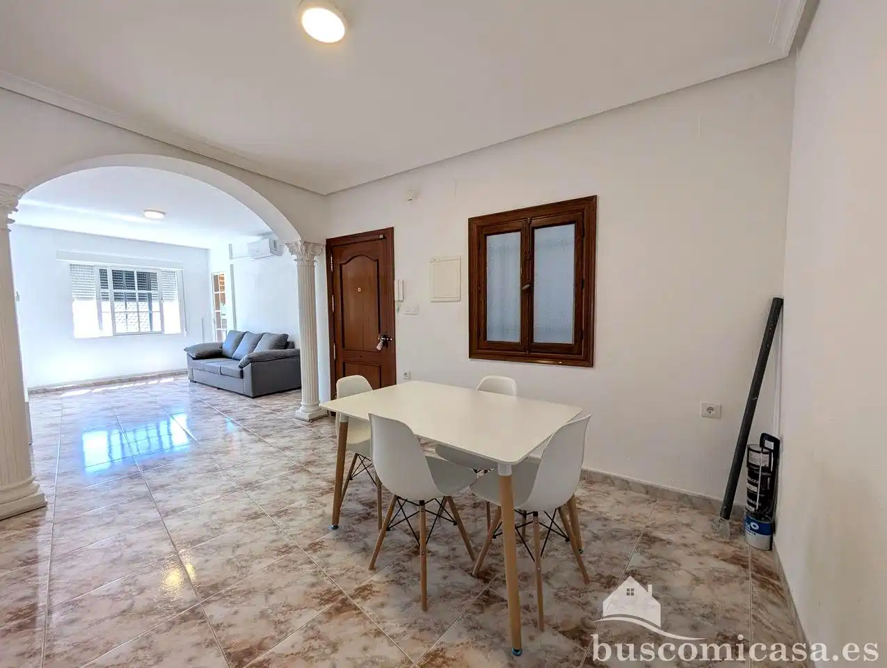 Comedor de Piso de alquiler en Linares con Aire acondicionado, Calefacción y Terraza