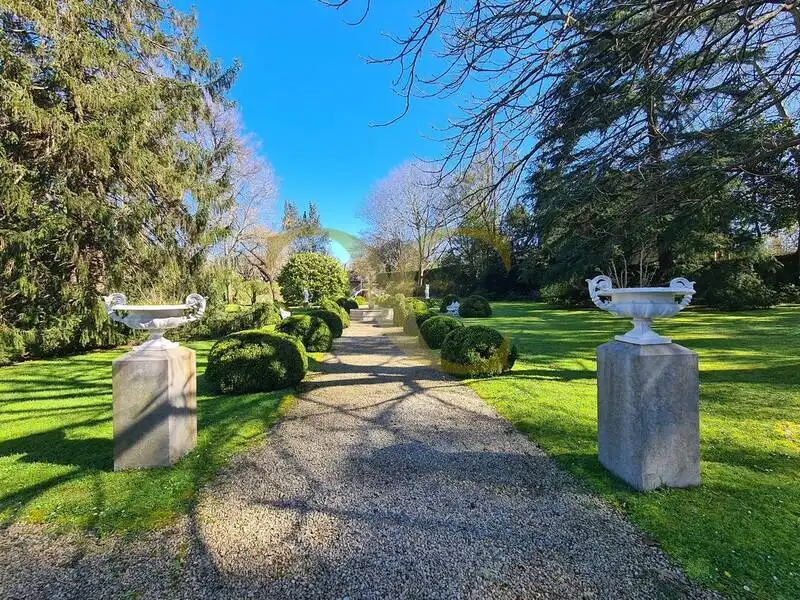 Jardí de Casa o xalet en venda en Gijón  amb Calefacció, Jardí privat i Terrassa