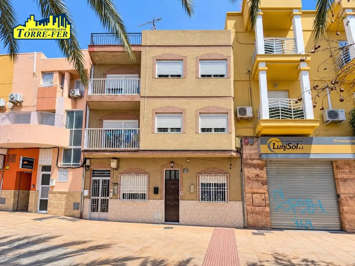Exterior view of Flat for sale in El Alquián