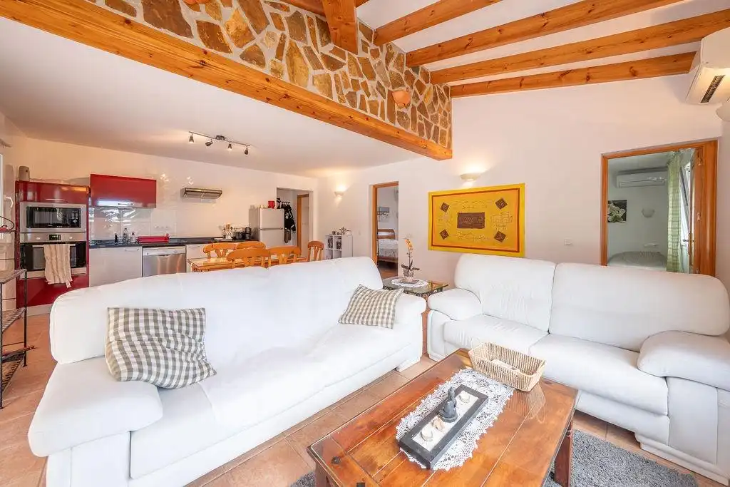Living room of Houses for sale in Jávea / Xàbia  with Air Conditioner, Heating and Private garden