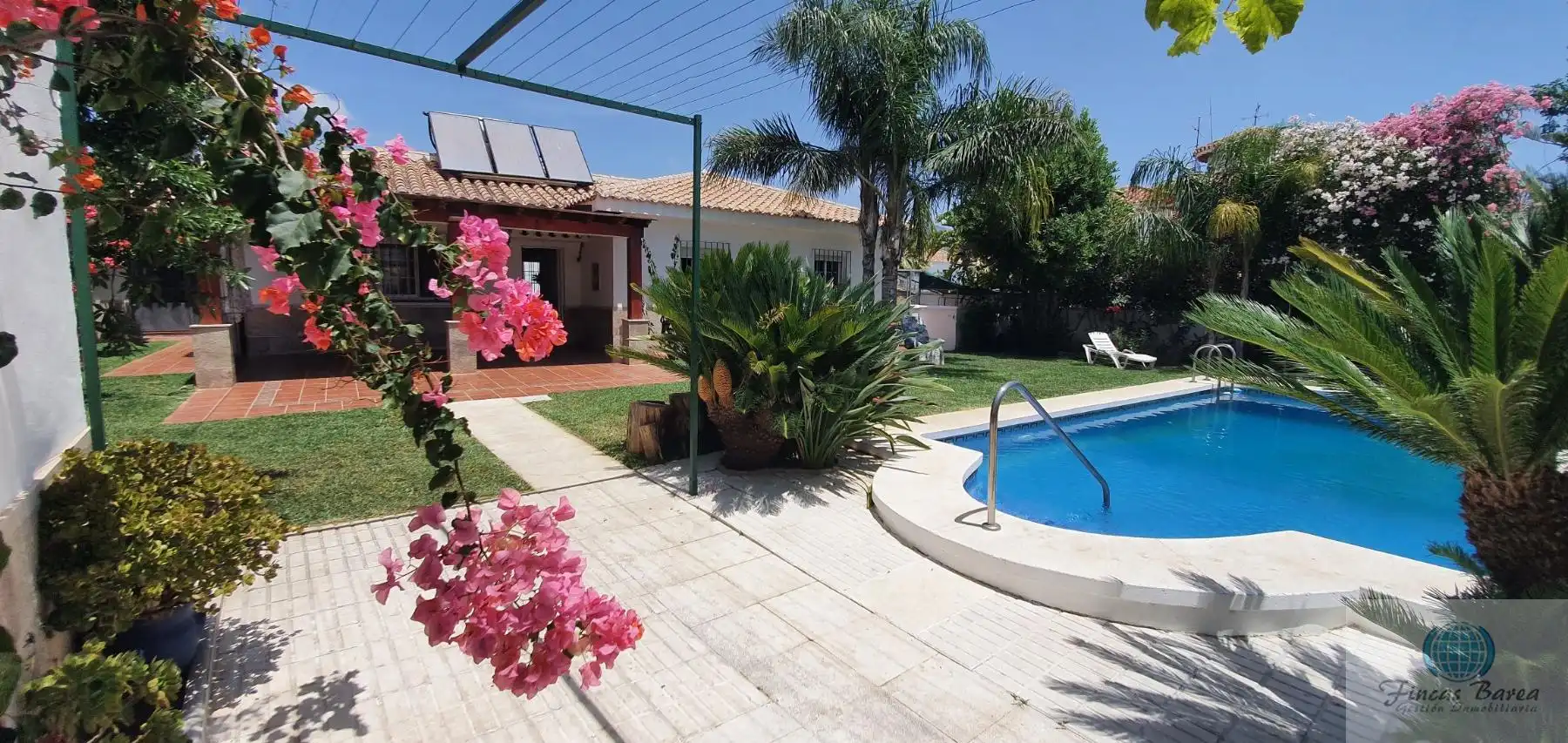 Jardí de Casa o xalet de lloguer en Mijas amb Terrassa i Piscina