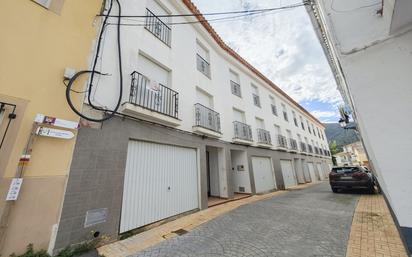 Außenansicht von Einfamilien-Reihenhaus zum verkauf in Castell de Castells mit Terrasse und Balkon