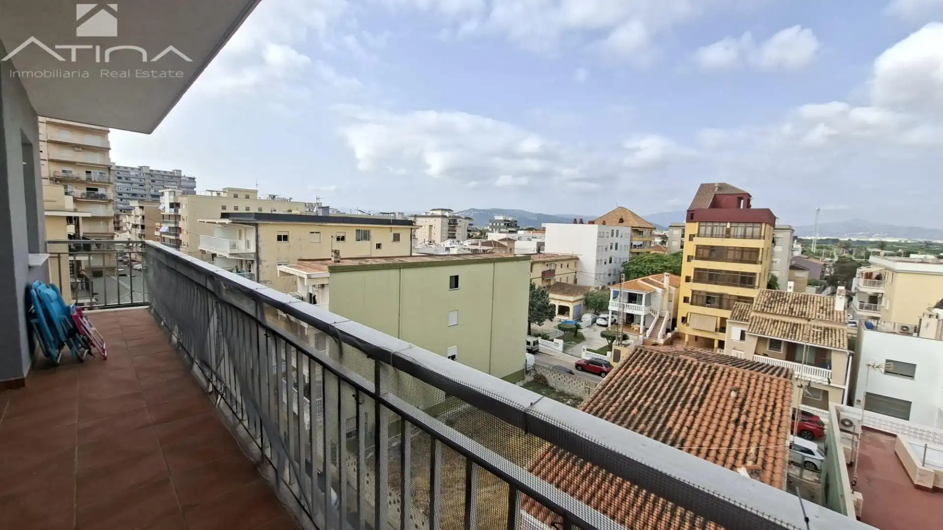 Terraza de Apartamento en venta en Bellreguard con Aire acondicionado, Calefacción y Amueblado