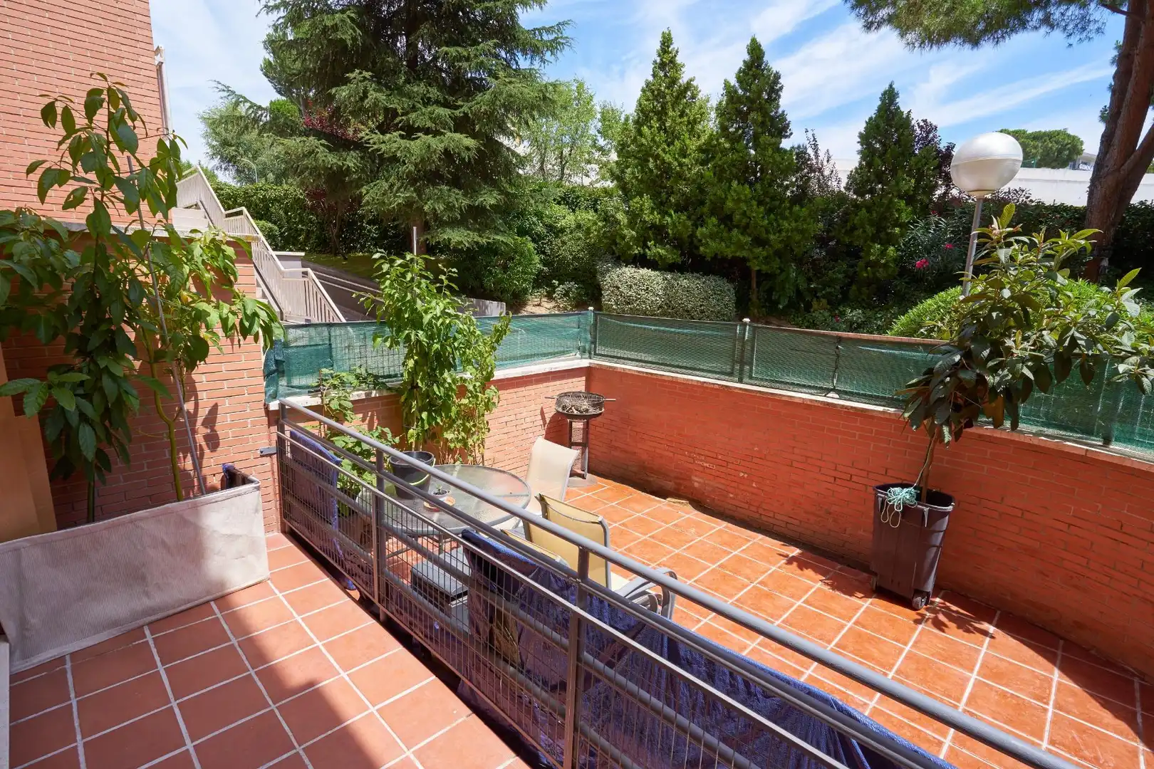 Terraza de Planta baja en venta en Móstoles con Aire acondicionado, Calefacción y Jardín privado