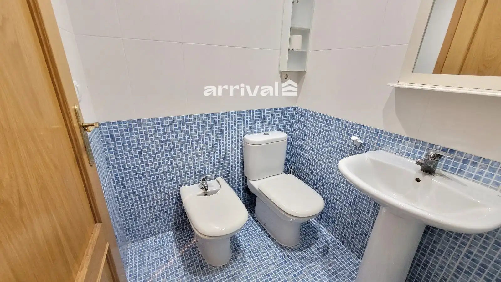 Bathroom of Flat for rent in Puçol  with Terrace, Swimming Pool and Furnished