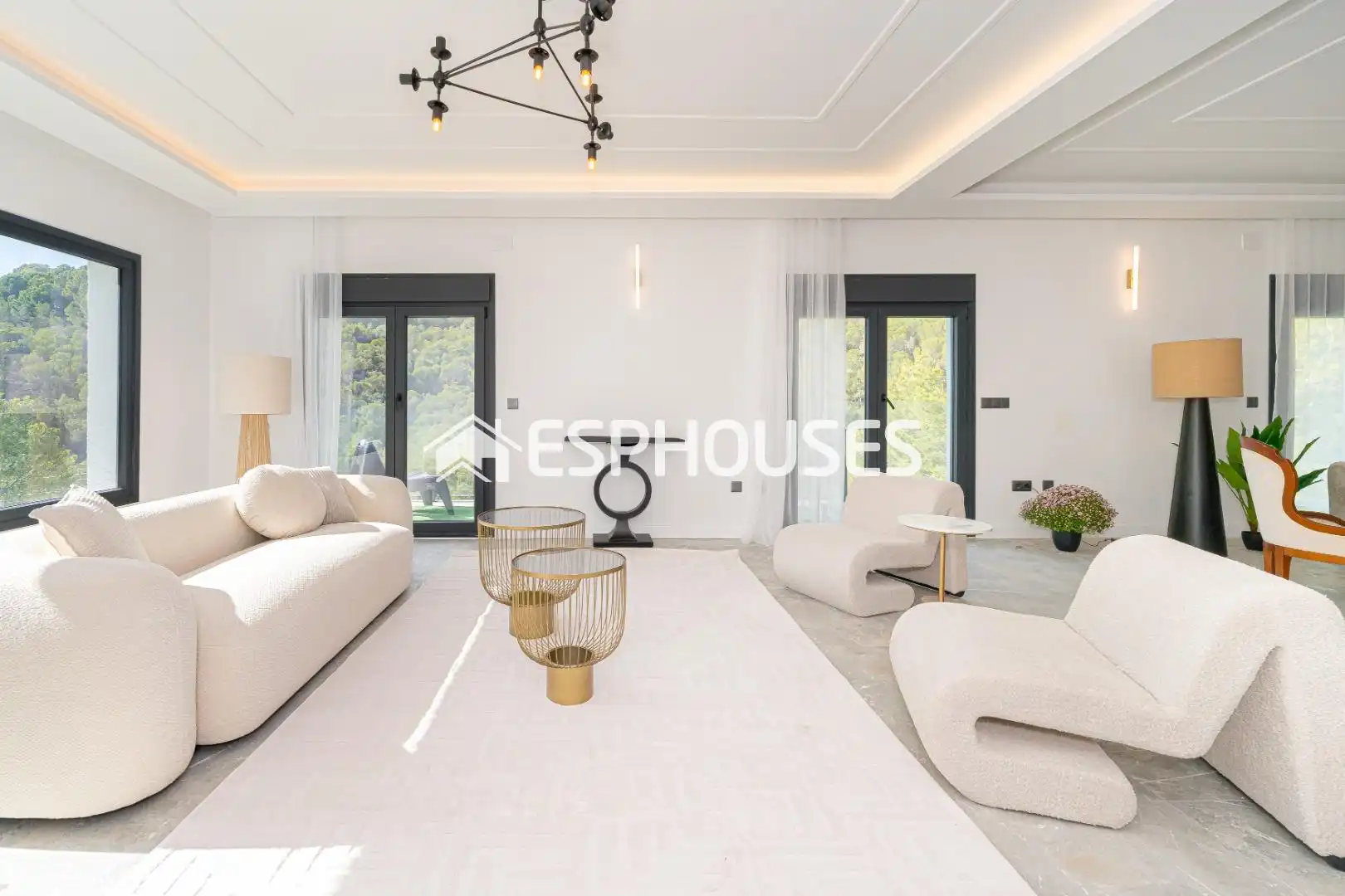 Sala de estar de Casa o chalet en venta en Altea con Balcón
