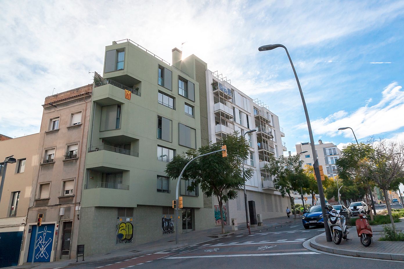 Vista exterior de Piso en venta en  Barcelona Capital con Aire acondicionado, Calefacción y Terraza