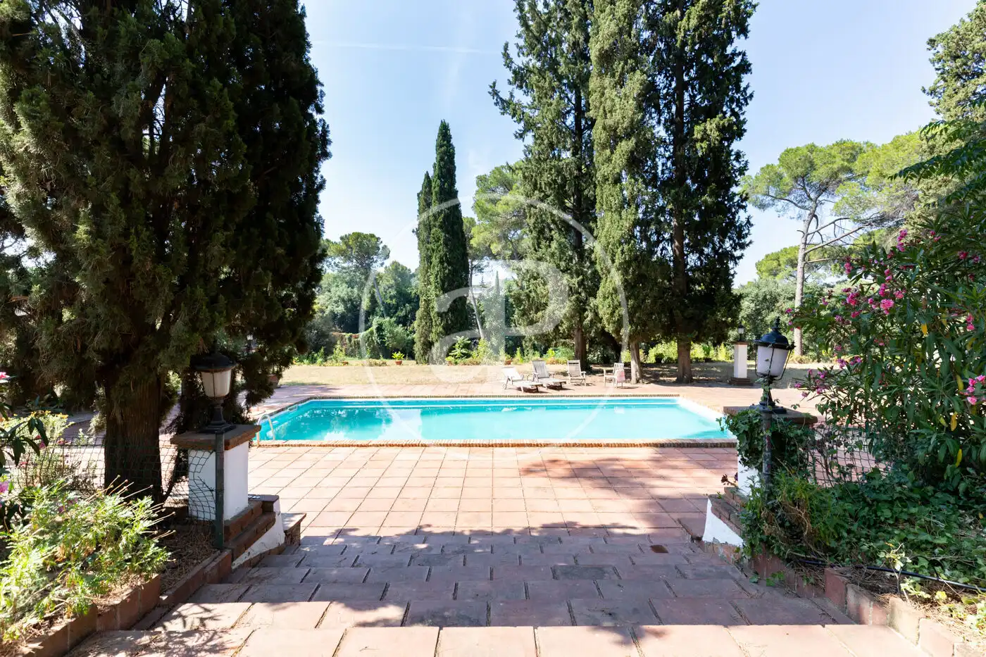 Piscina de Casa o chalet en venta en Sant Cugat del Vallès con Calefacción, Jardín privado y Terraza